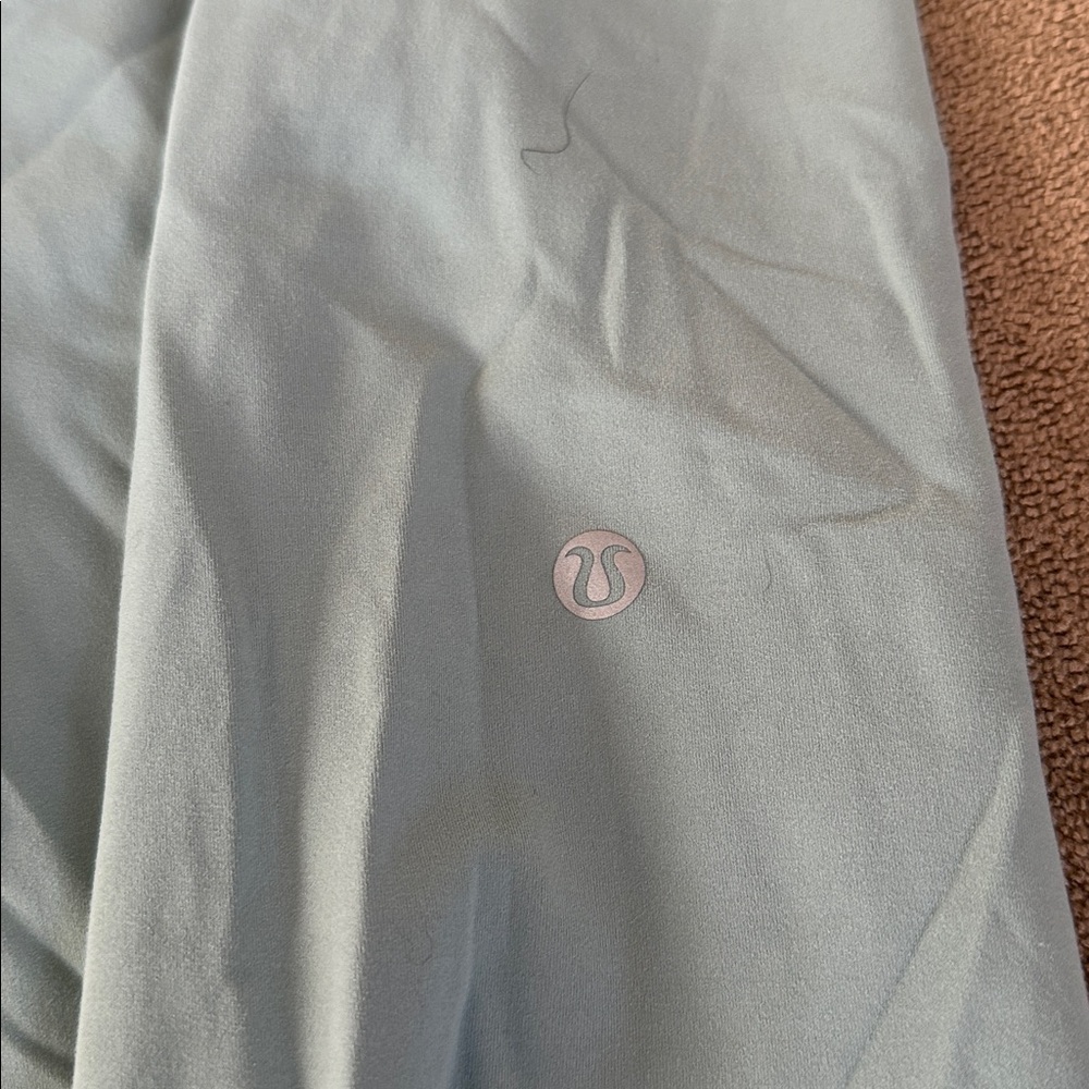 Lululemon Athletic Solid Mint Green Leggings Size… - image 4